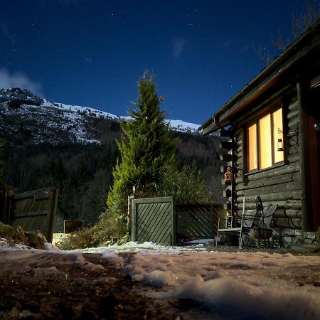 An Carraig Log Cabin Strathyre Exterior photo